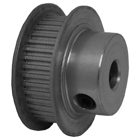 B&B Manufacturing 40MP025-6FA3, Timing Pulley, Aluminum, Clear Anodized,  40MP025-6FA3